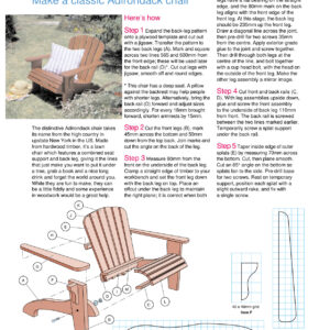 Adirondack Chair Woodworking Plans - Complete Build Guide PDF