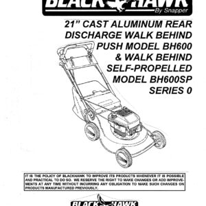 Bobcat BH600SP Backhoe Attachment Specifications Manual PDF