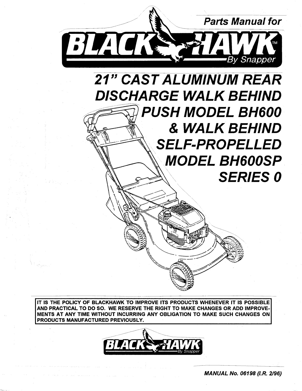 Bobcat BH600SP Backhoe Attachment Specifications Manual PDF