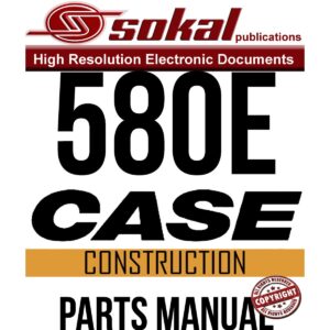 Case 580E Tractor Parts Manual - Complete PDF Download