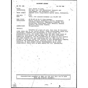 Civil Defense Preparedness Survival Guide V1 V2 Complete Set PDF