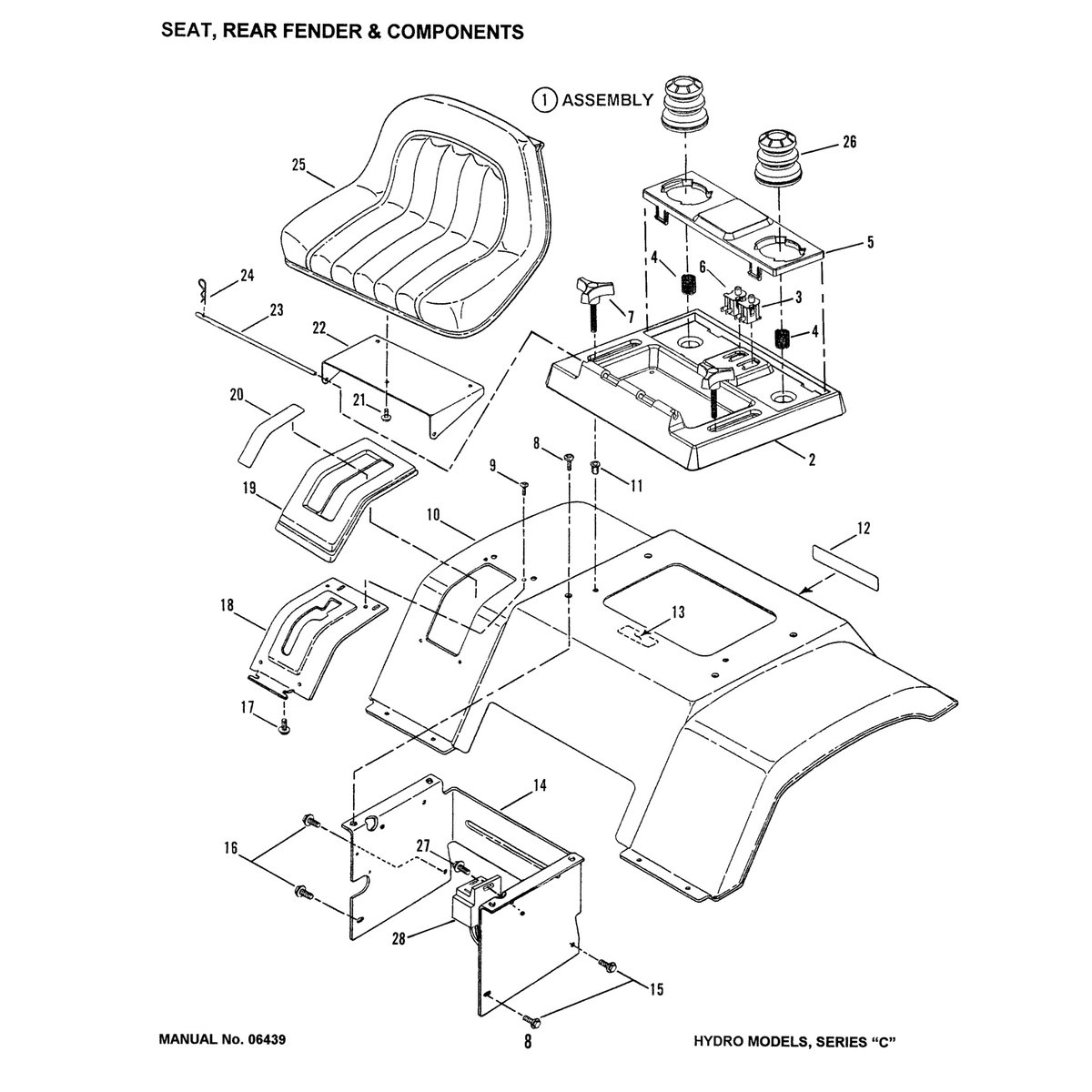 Husqvarna LT160H42CBV2 Riding Mower Parts Manual PDF Download - Image 2