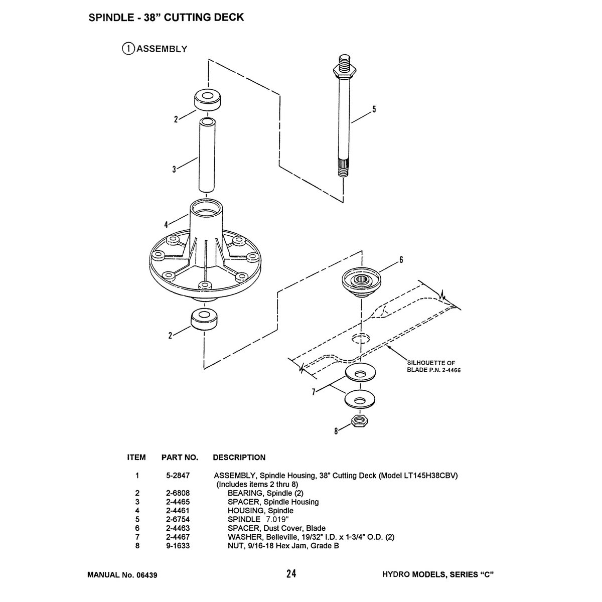 Husqvarna LT160H42CBV2 Riding Mower Parts Manual PDF Download - Image 3