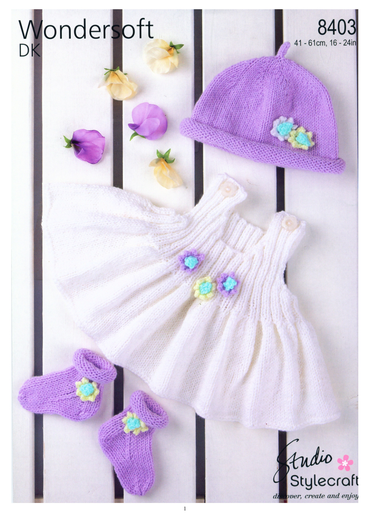 Stylecraft 8403 Knitting Pattern PDF - Vintage Craft Guide