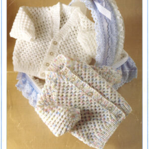 Stylecraft DK 4002 Yarn Pattern - Vintage Knitting Guide PDF