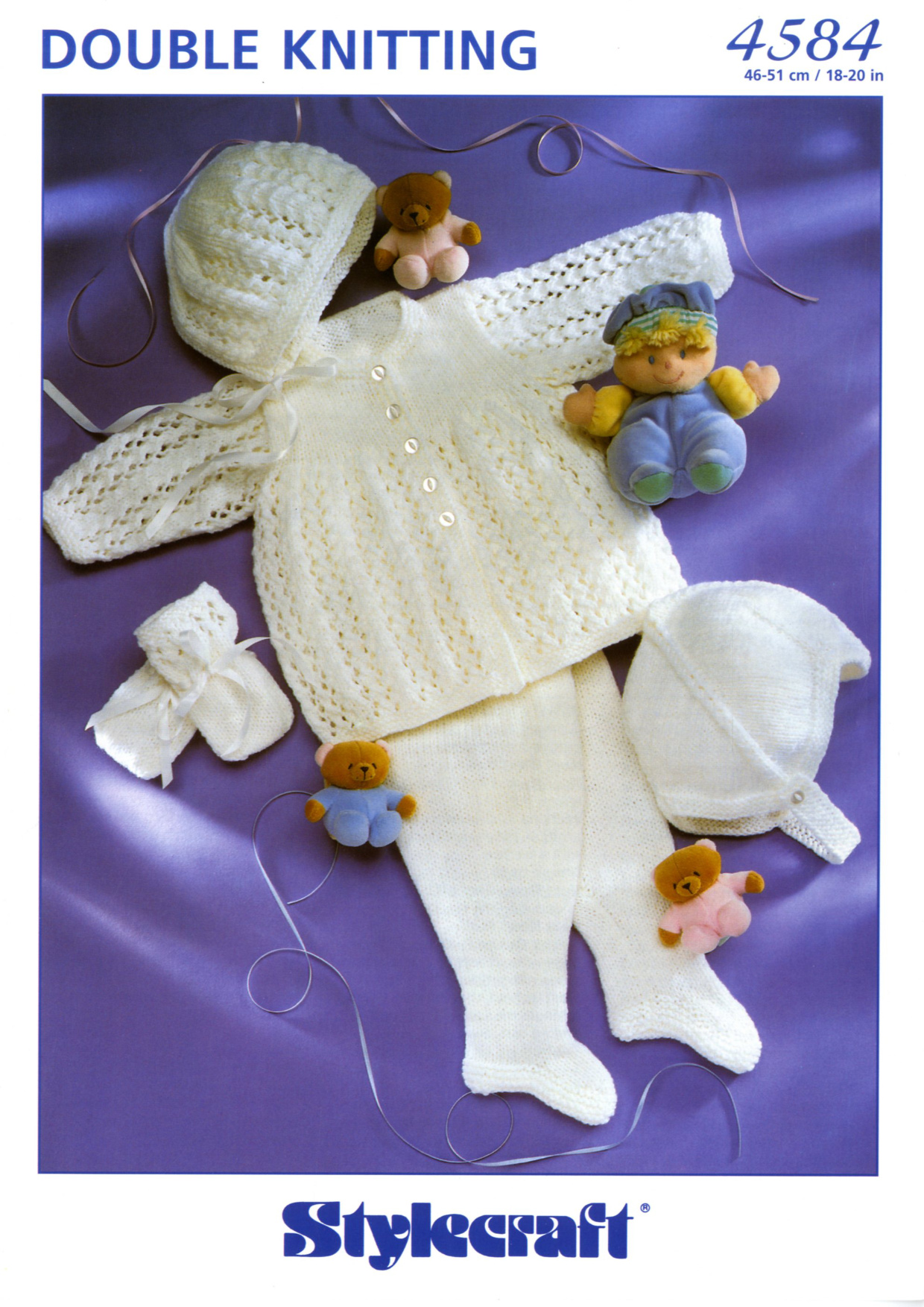 Stylecraft DK 4584 Yarn Knitting Pattern PDF Guide Digital Download