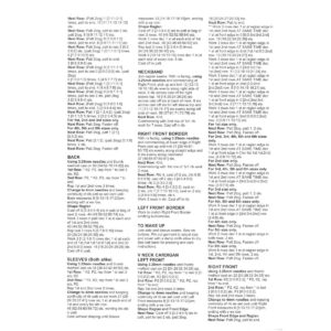 Stylecraft DK 4742 Knitting Pattern - Vintage PDF Download