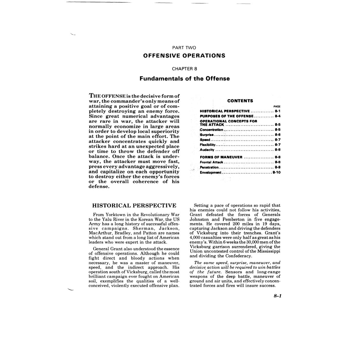 US Army Field Manual FM 100-5 Operations 1982 Complete Set PDF - Image 5