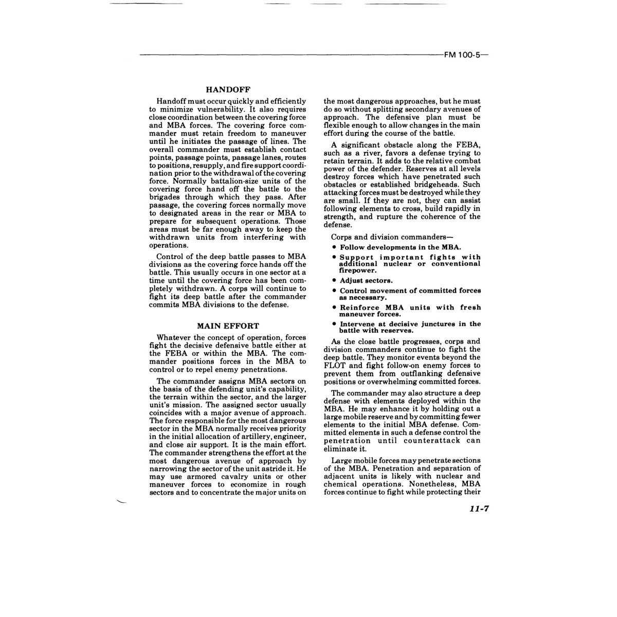 US Army Field Manual FM 100-5 Operations 1982 Complete Set PDF - Image 7