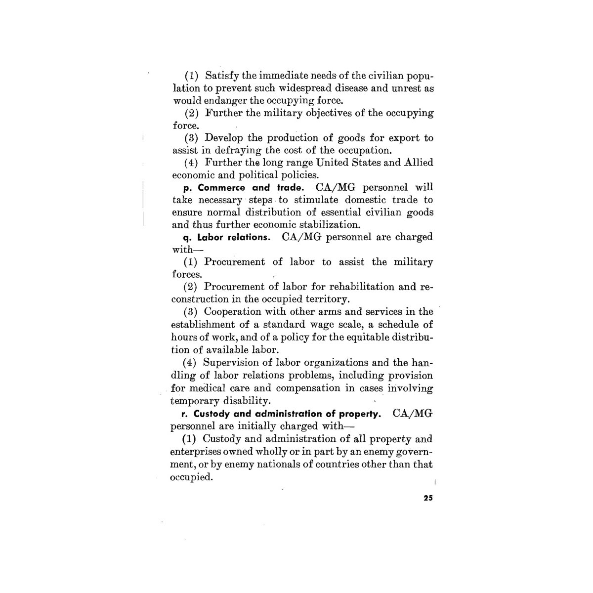 US Army Navy Civil Affairs Military Government Manual V1 V2 PDF - Image 5