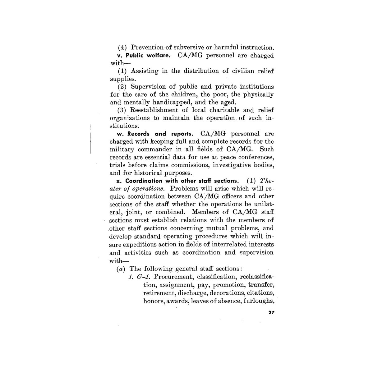 US Army Navy Civil Affairs Military Government Manual V1 V2 PDF - Image 6