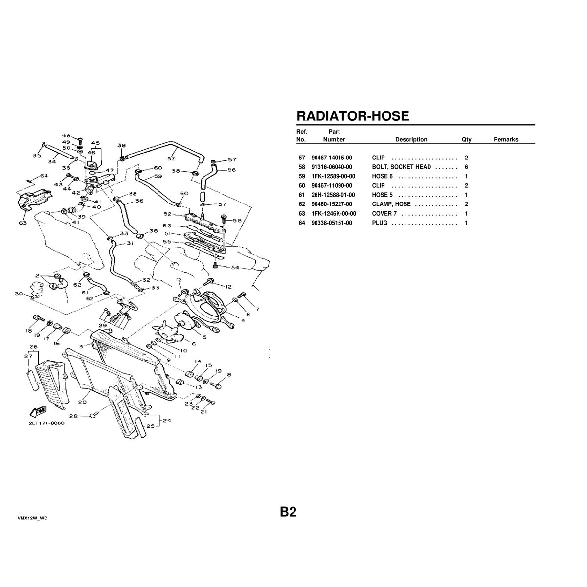 VMX12W Cylinder Head Parts Manual - Complete PDF Guide - Image 2