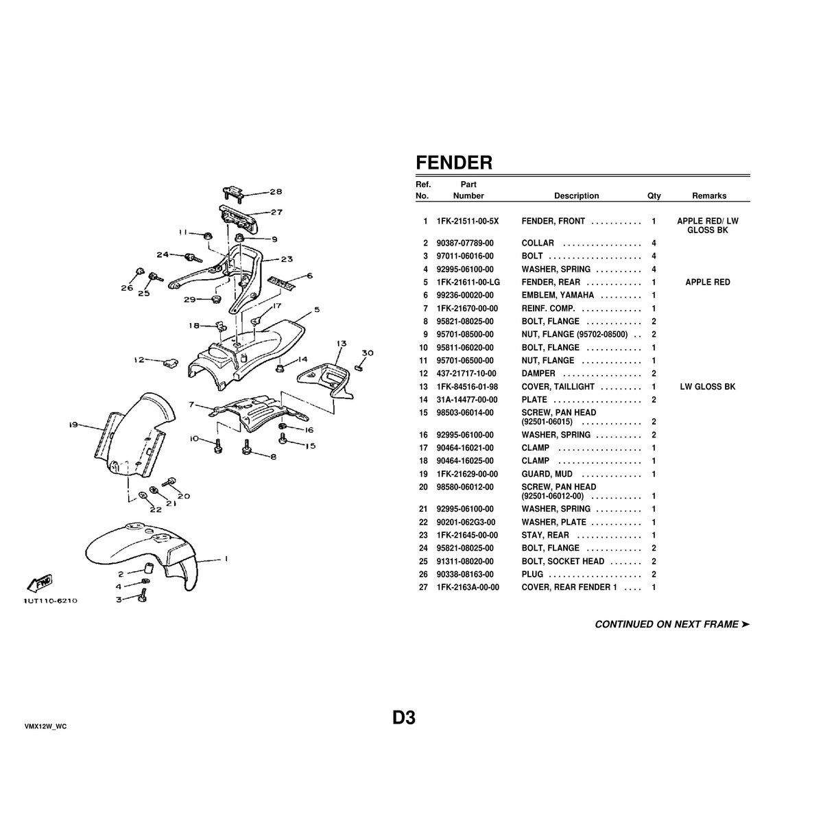 VMX12W Cylinder Head Parts Manual - Complete PDF Guide - Image 5