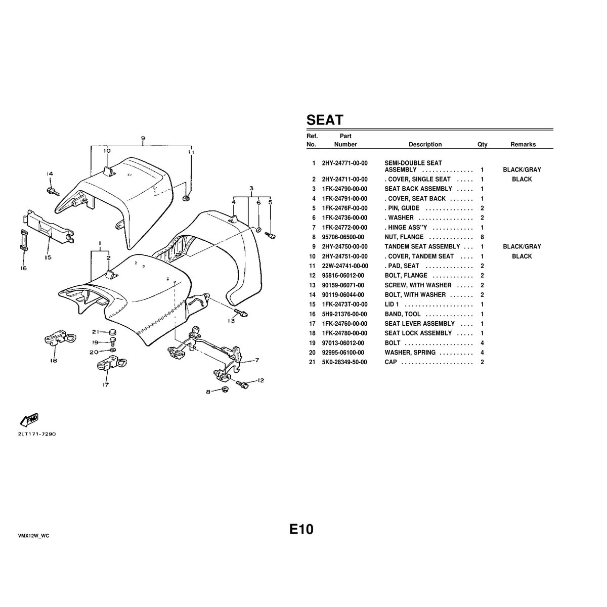 VMX12W Cylinder Head Parts Manual - Complete PDF Guide - Image 8