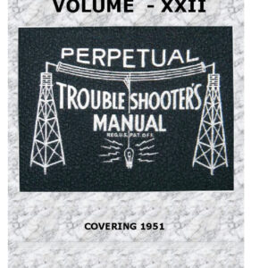 Rider's Perpetual Troubleshooter's Manual Volume 22 — Vintage Radio & TV Schematics PDF