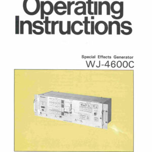 WJ4600C Parts Manual - Complete Parts Catalog PDF Download