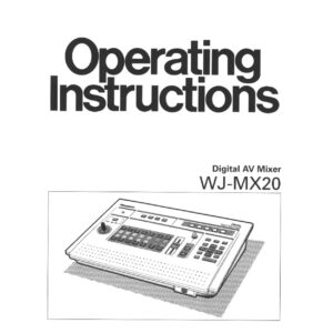 WJMX20 Technical Reference Manual v1 - Complete PDF Guide