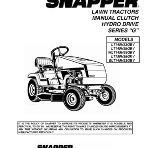 WLT 145H38GBV Service Manual PDF - Technical Repair Guide
