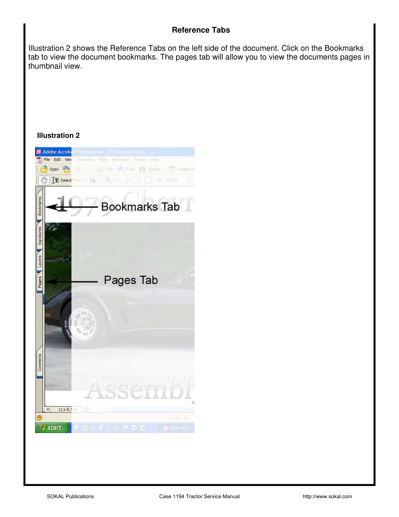 Case 1194 Tractor Service Manual — Complete Factory Repair Manual PDF - Image 4