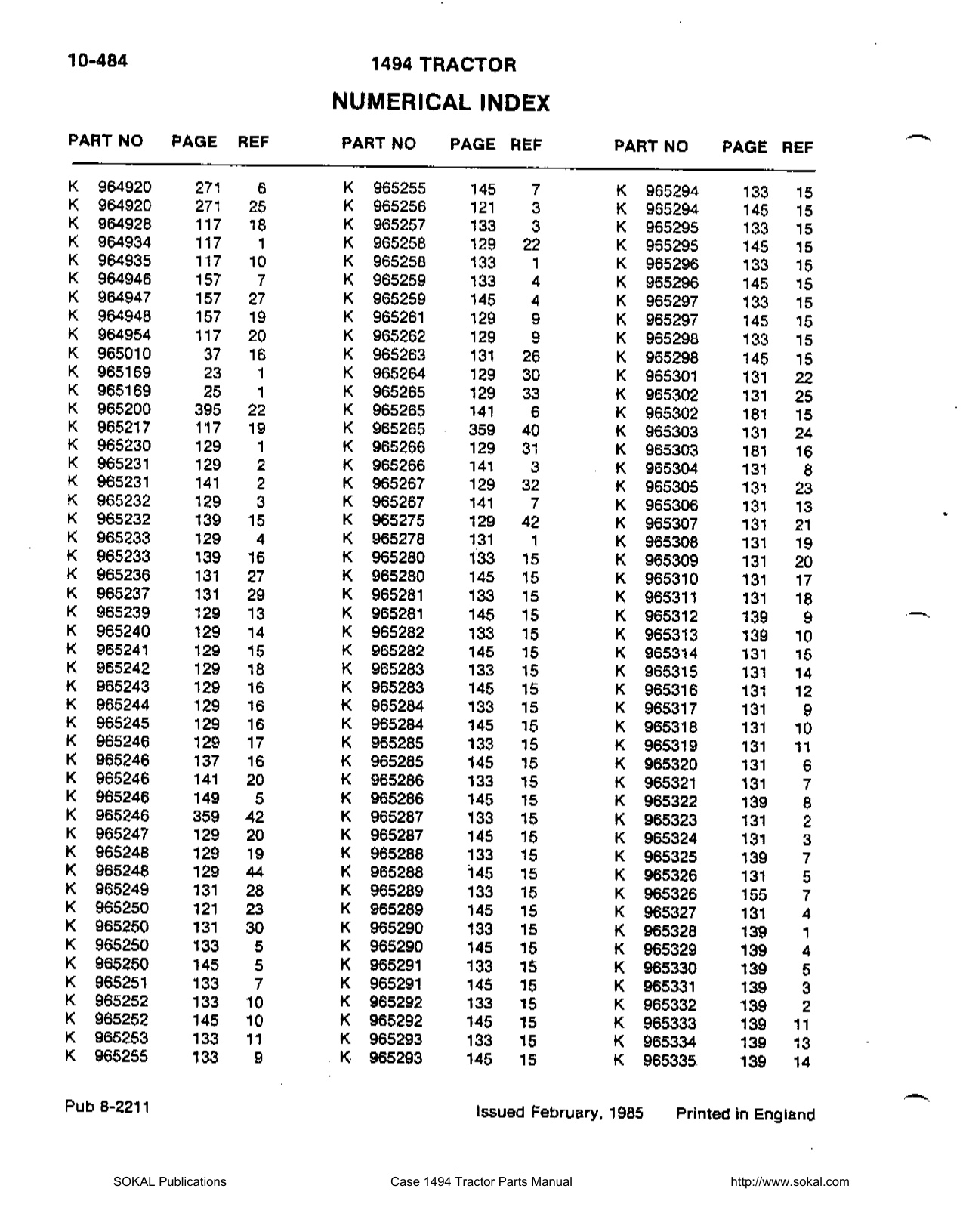 Case 1494 Tractor Service Manual — Complete Factory Repair Manual PDF - Image 6