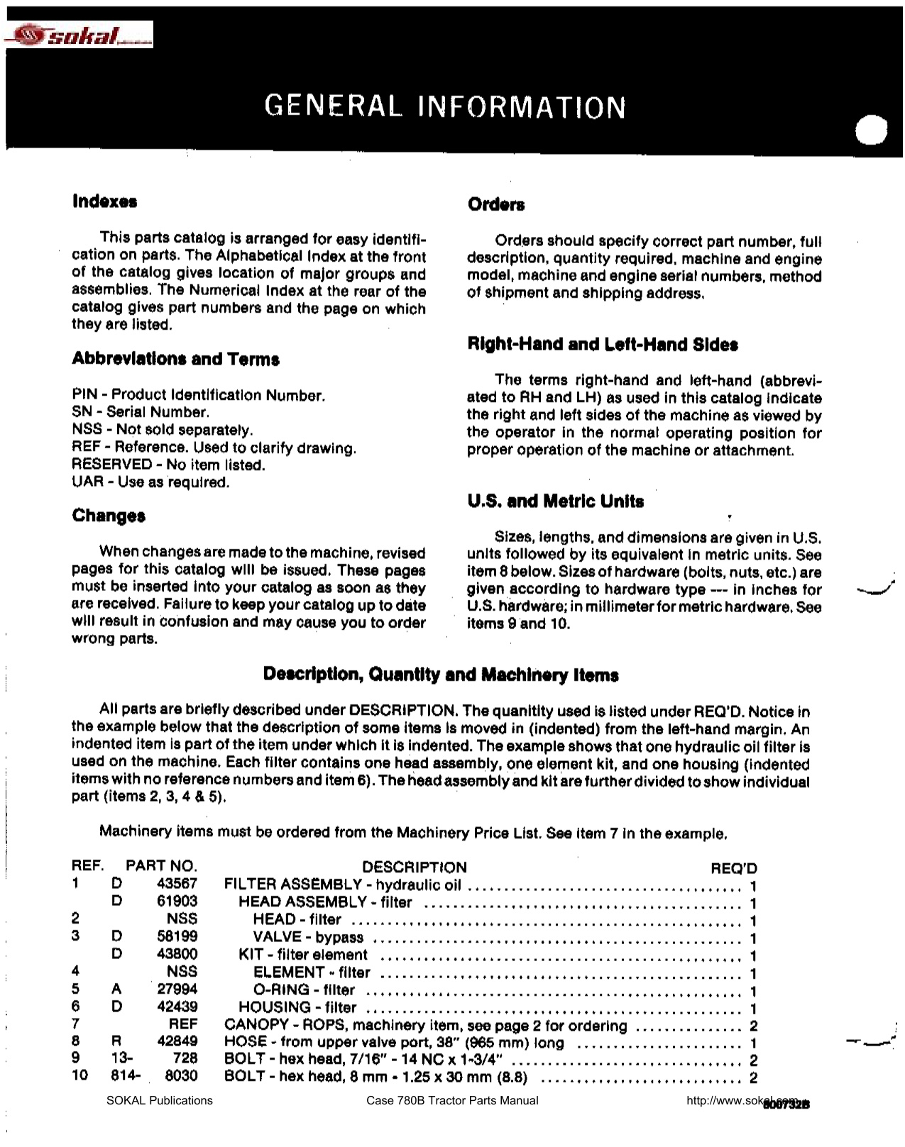 Case 780B Tractor Parts Manual — Complete Parts Catalog PDF - Image 4