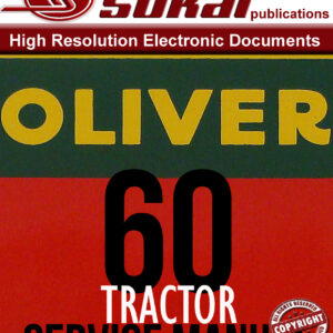 Oliver 60 Tractor Service Manual — Complete Factory Shop Manual PDF