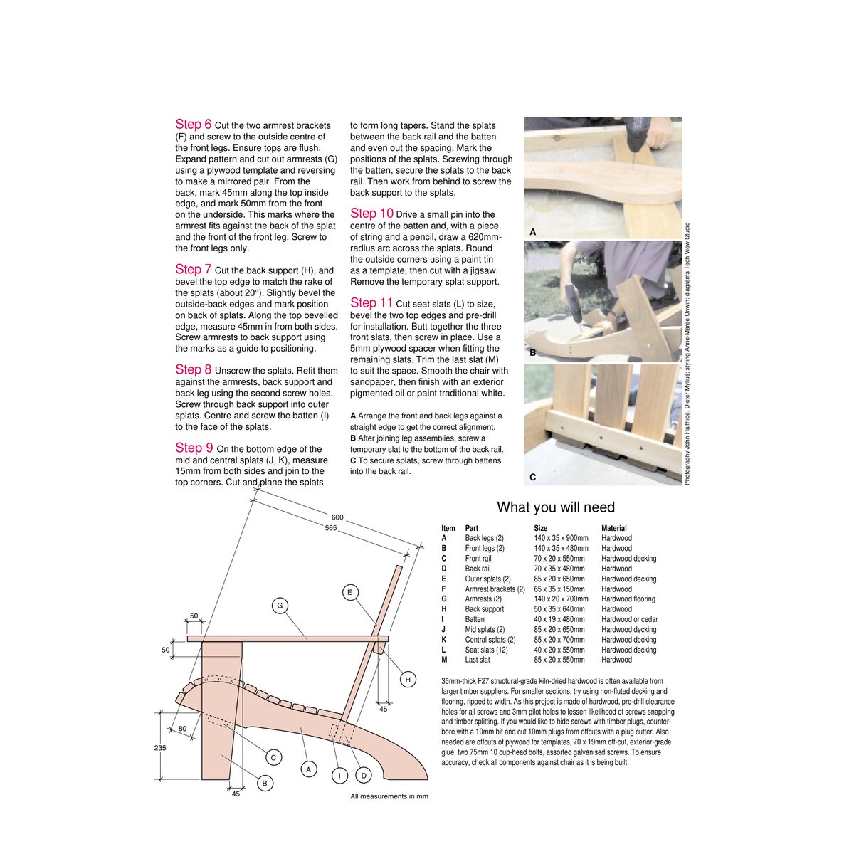 Adirondack Chair Woodworking Plans - Complete Build Guide PDF - Image 3
