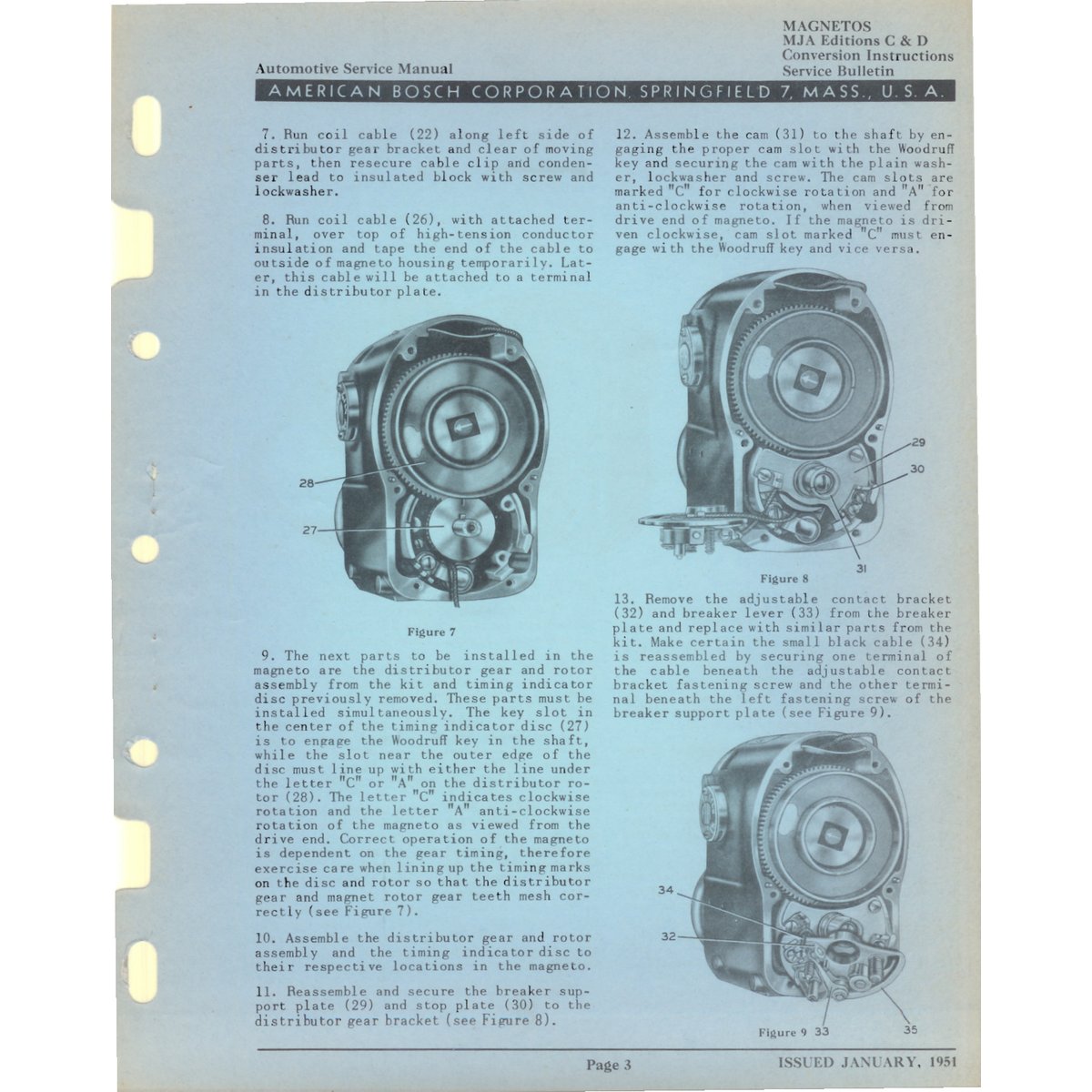 Bosch MJA Magneto Conversion Service Manual PDF Digital Download - Image 3