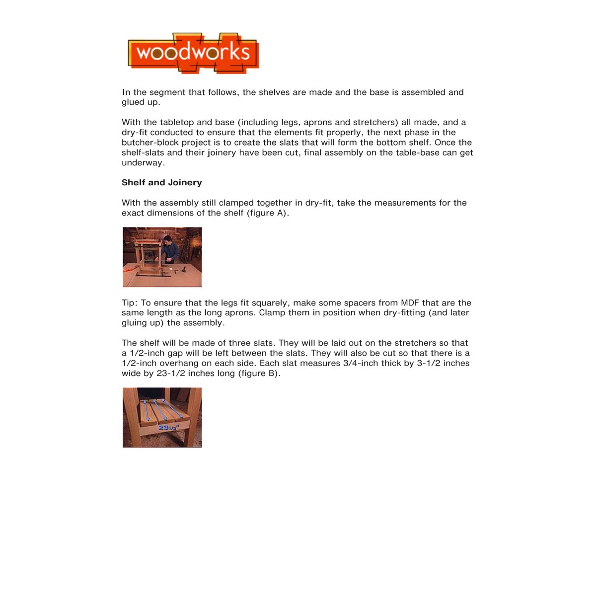 Butcher Block Table Woodworking Plans - Complete Build Guide PDF - Image 3
