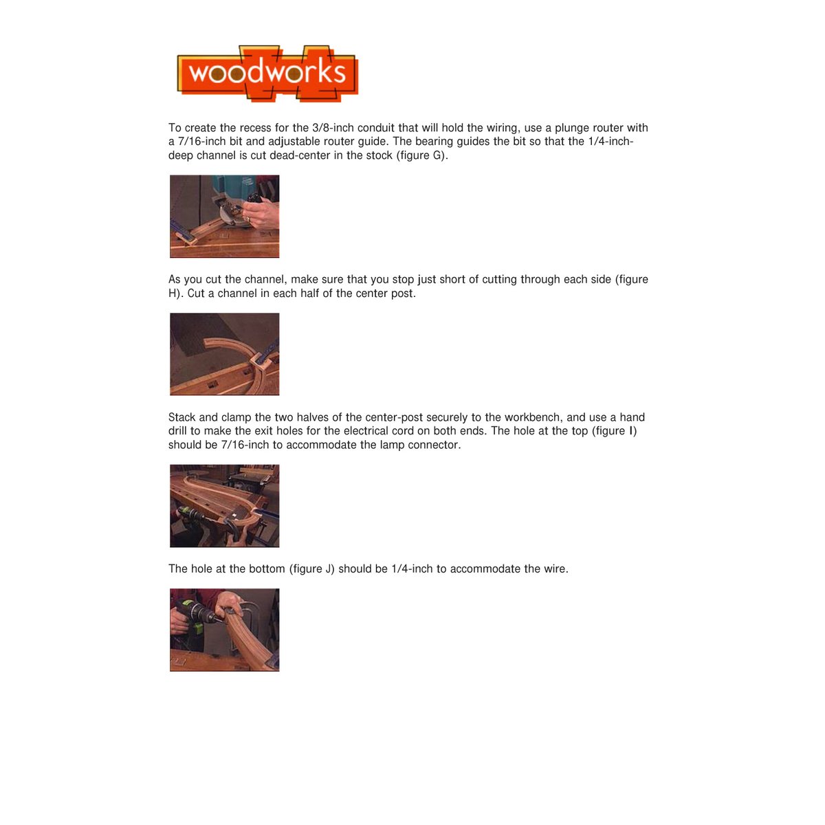 Contemporary Bent Laminate Lamp Woodworking Plans PDF Guide - Image 3