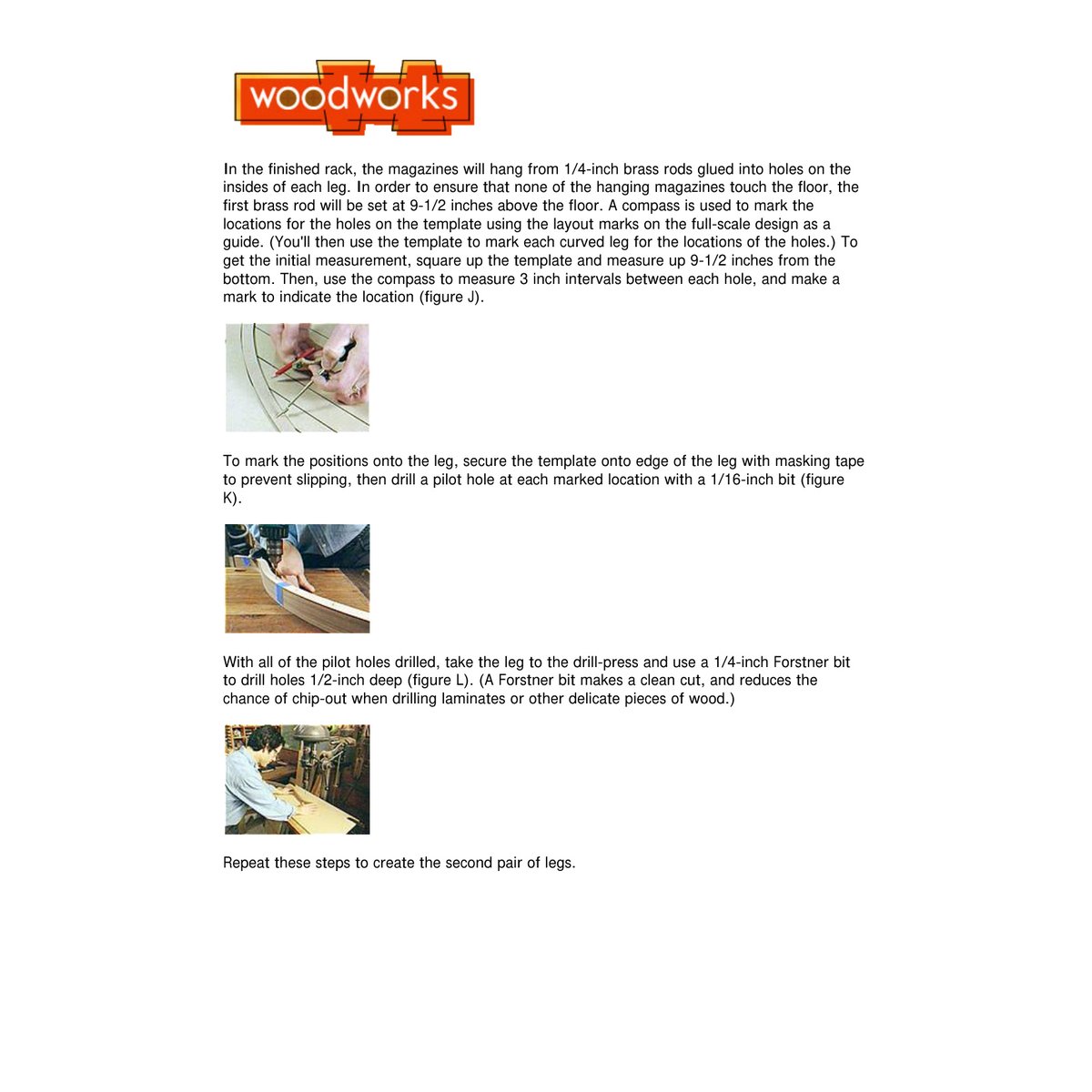 Contemporary Magazine Rack Woodworking Plans WWK-207 PDF Download - Image 3