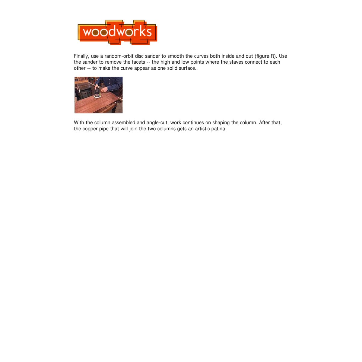 Coopered Hall Table Woodworking Plans WWK-509 PDF Download - Image 3