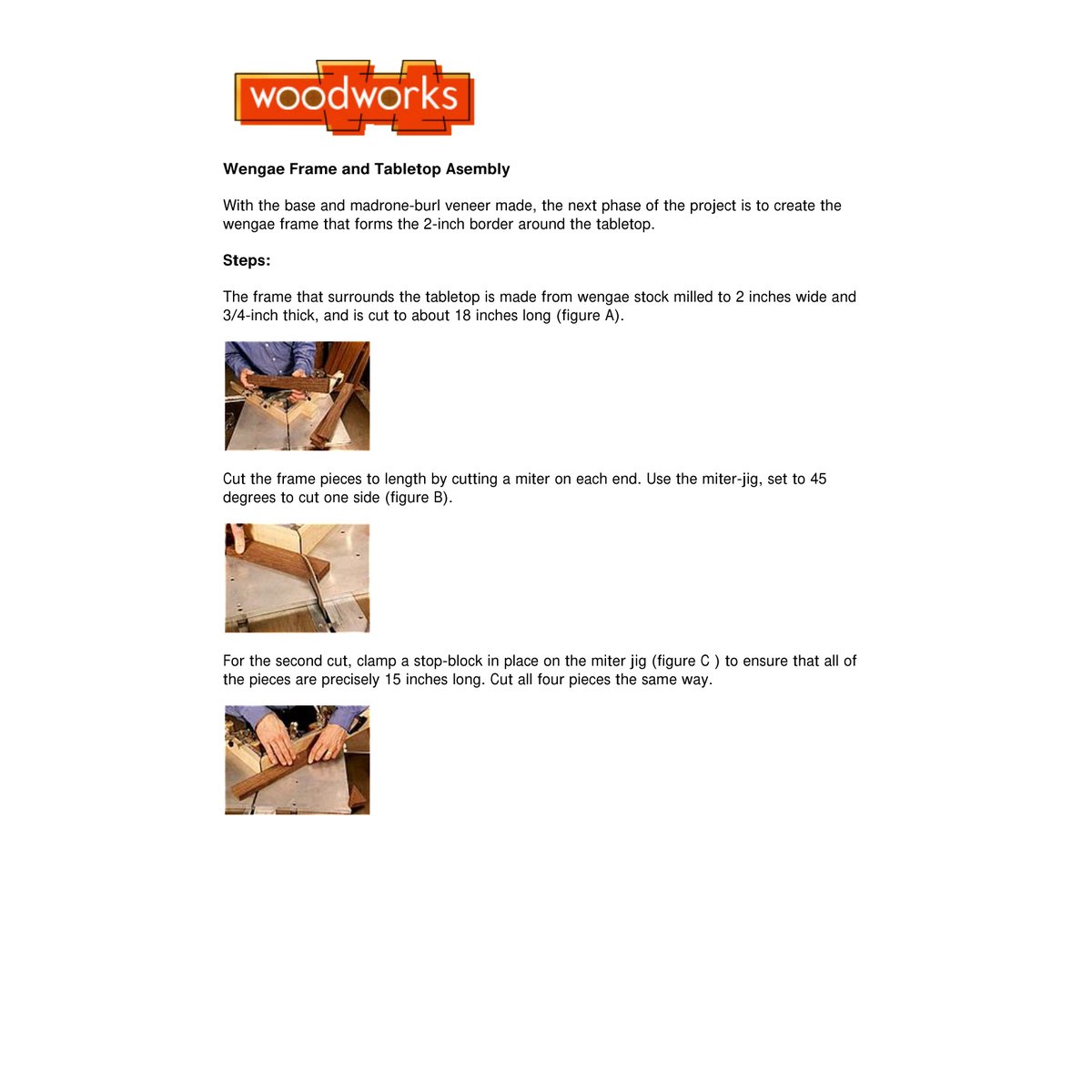 Display Table WWK-313 Woodworking Project Plans PDF Download - Image 3
