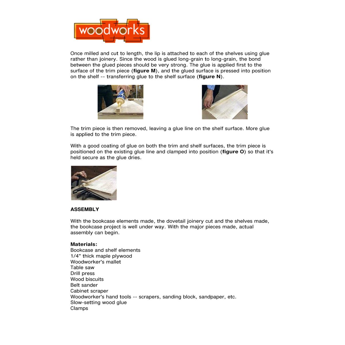 Hanging Bookcase WWK-110 Dovetail Woodworking Plans PDF Guide - Image 3