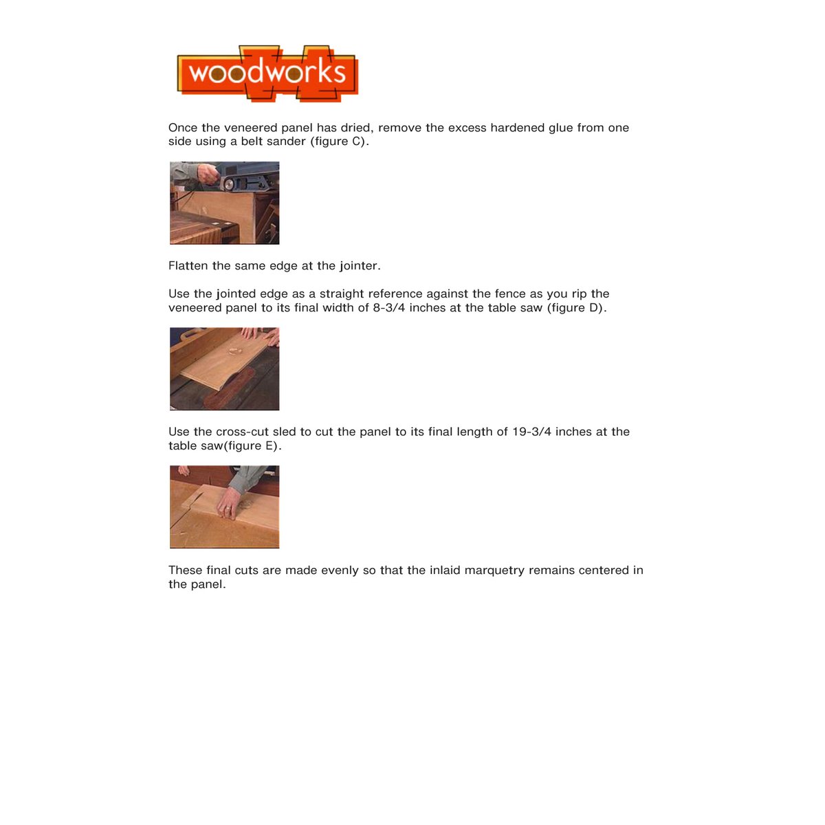 Inlaid Serving Tray Marquetry Woodworking Plans PDF Guide - Image 3