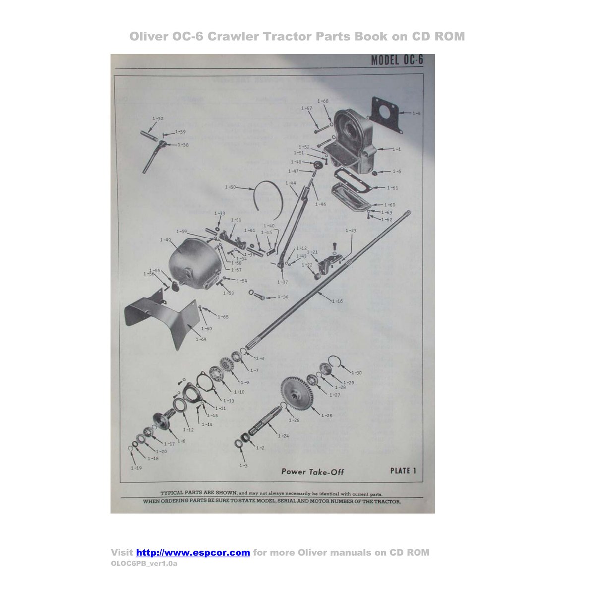 Oliver OC-6 Crawler Tractor Parts Manual - Digital PDF Guide - Image 7