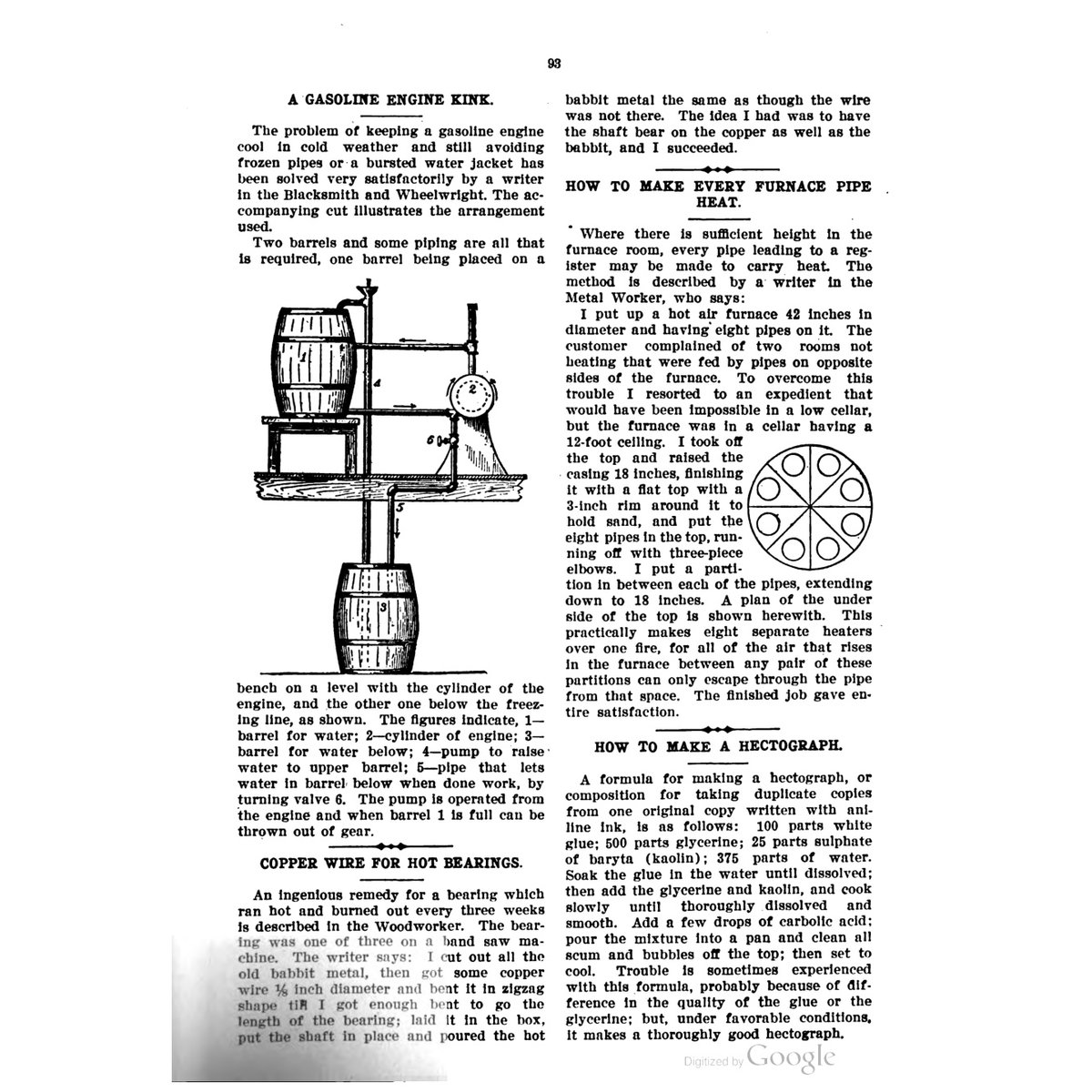 Popular Mechanics Shop Notes 1905 Vol.1 Vintage Workshop PDF Guide - Image 4