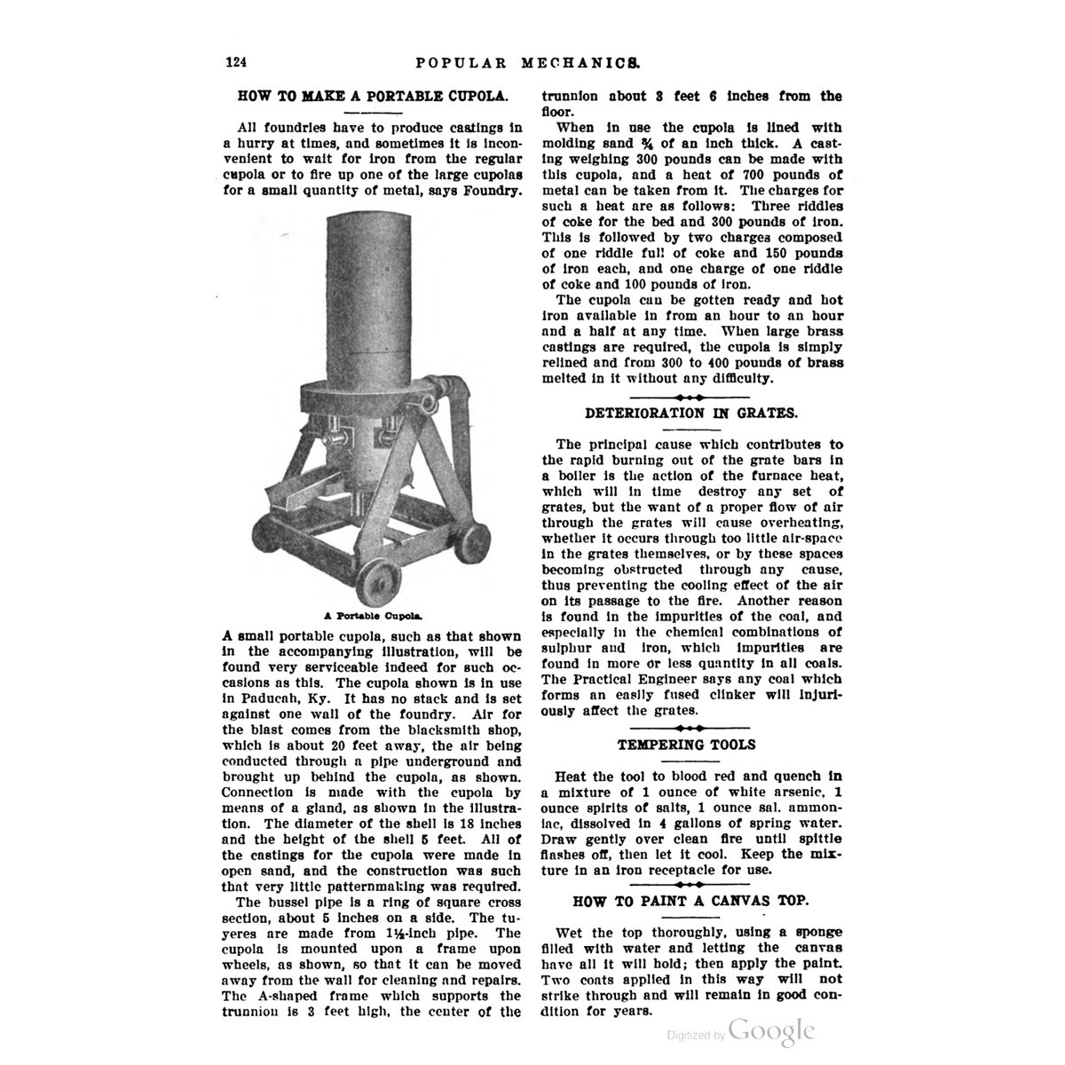 Popular Mechanics Shop Notes 1905 Vol.1 Vintage Workshop PDF Guide - Image 6