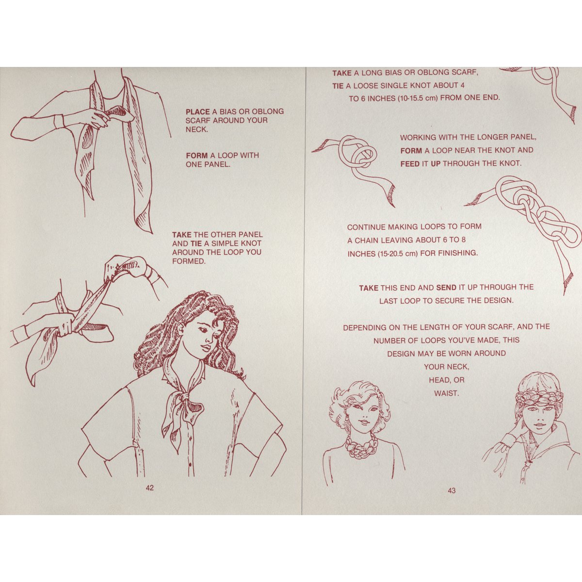 Complete Scarf Tying Techniques Guide - Fashion & Style PDF - Image 3