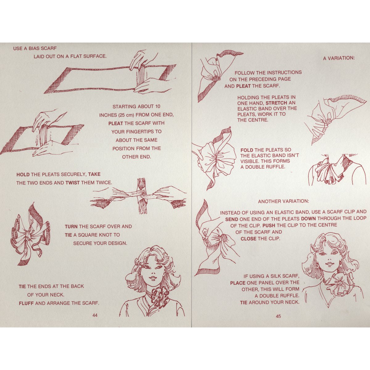 Complete Scarf Tying Techniques Guide - Fashion & Style PDF - Image 4