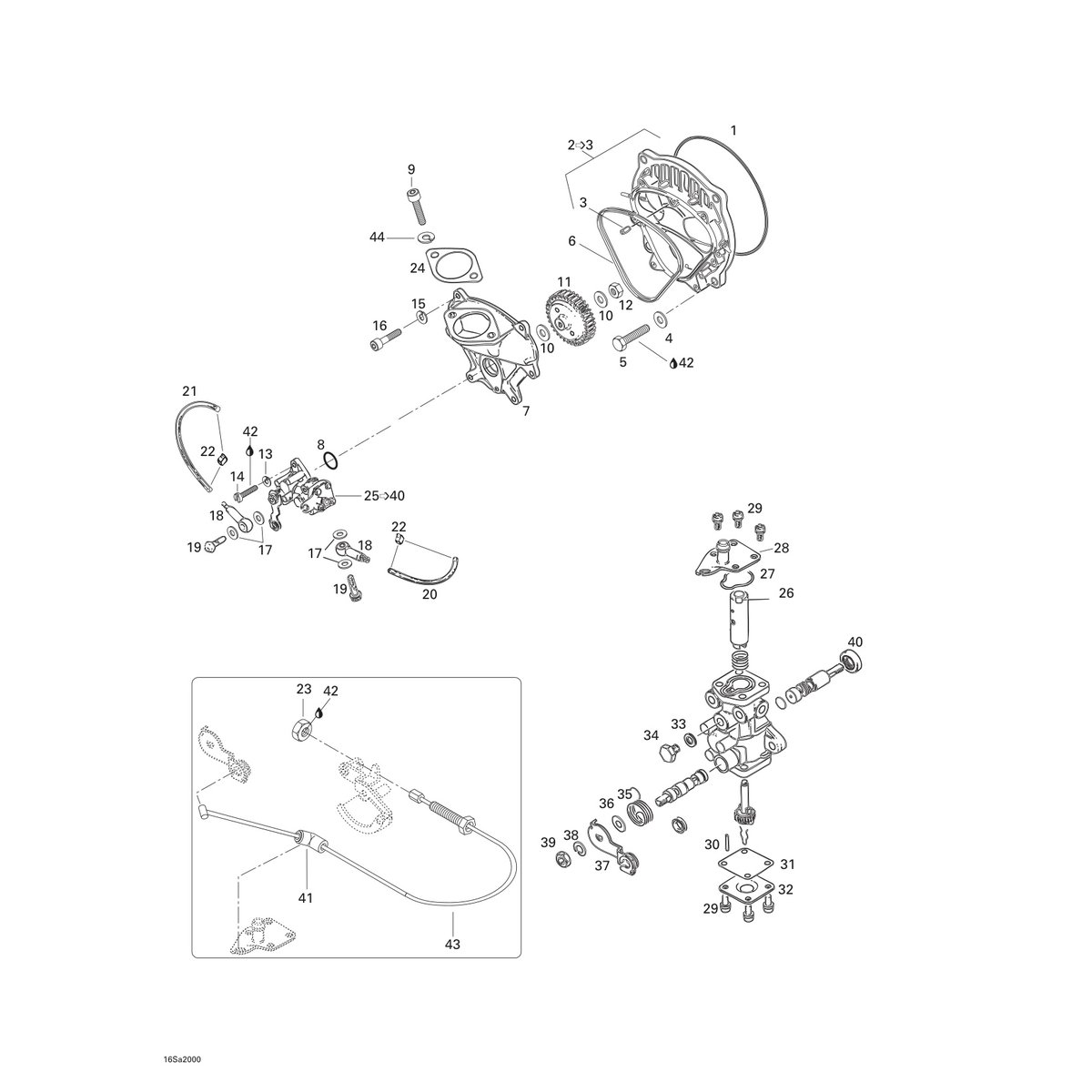 Sea-Doo 5644/5827 GS 2000 Parts Catalog Manual PDF - Image 5