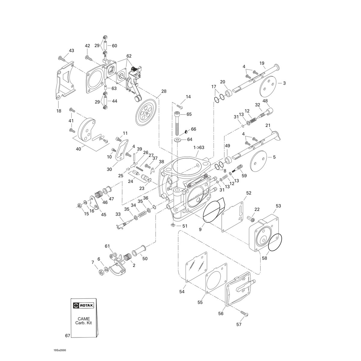 Sea-Doo 5644/5827 GS 2000 Parts Catalog Manual PDF - Image 6