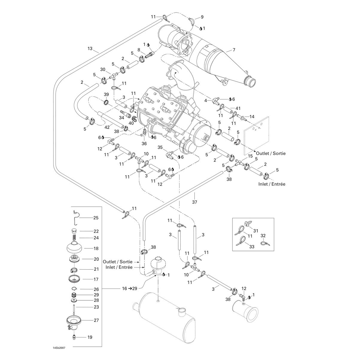 Sea-Doo GTX RFI 2000 Parts Catalog Manual PDF (5515/5516/5648/5658) - Image 7