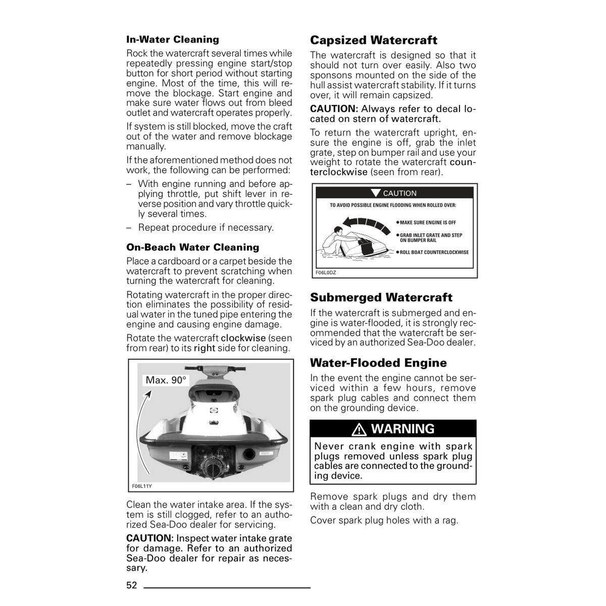 Sea-Doo Personal Watercraft Operator's Guide PDF Manual - Image 4