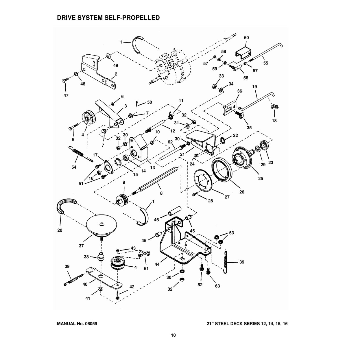 Snapper 21" Walk Behind Mowers Parts Manual Series 12-16 PDF - Image 2
