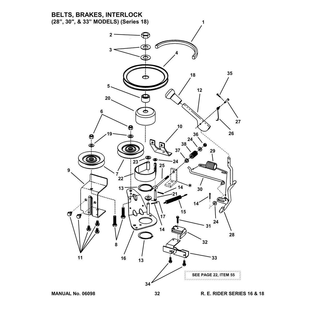 Snapper 331416KVE Rear Engine Rider Series 16 & 18 Parts Manual - Image 3