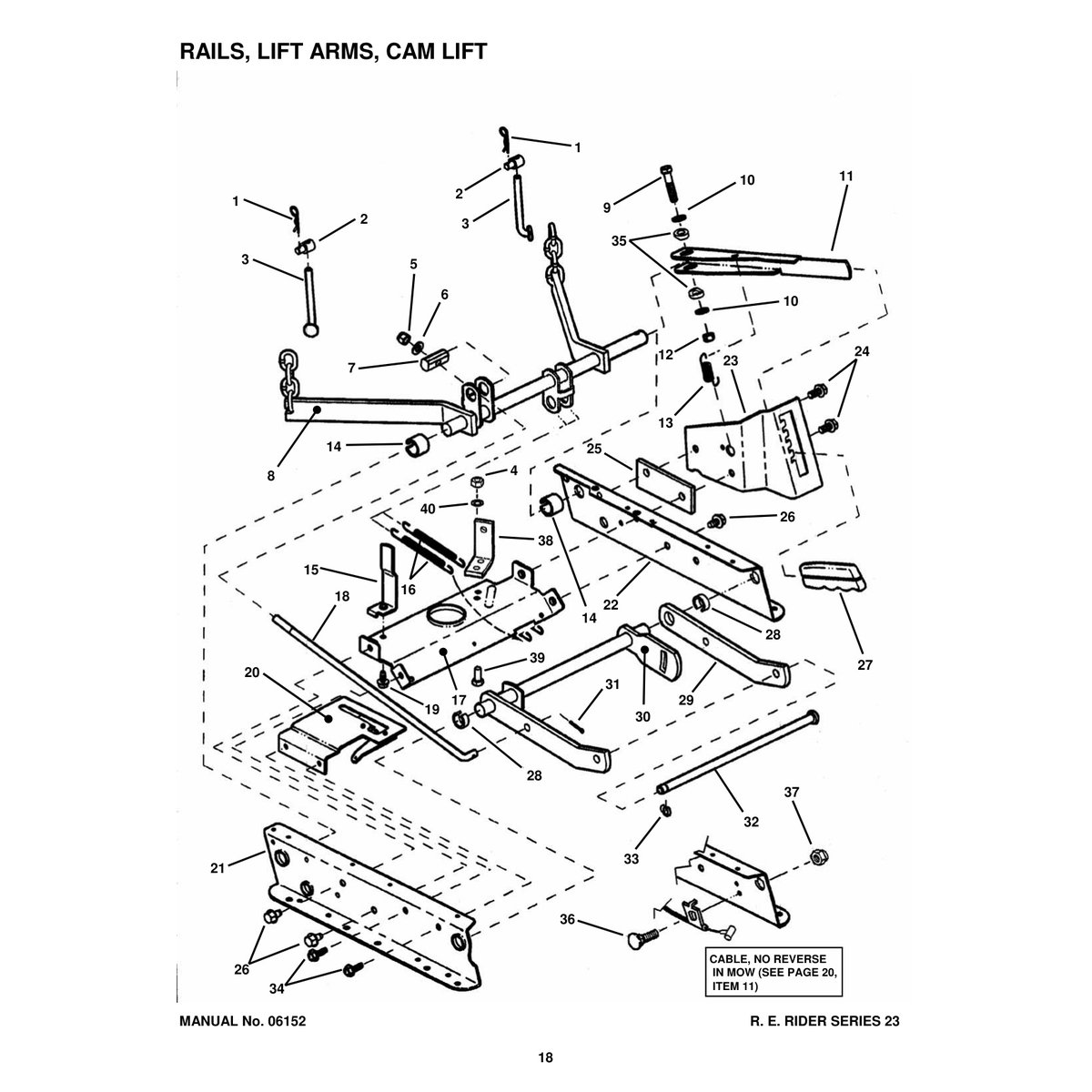 Snapper 331523KVE Rear Engine Rider Series 23 Parts Manual PDF - Image 2