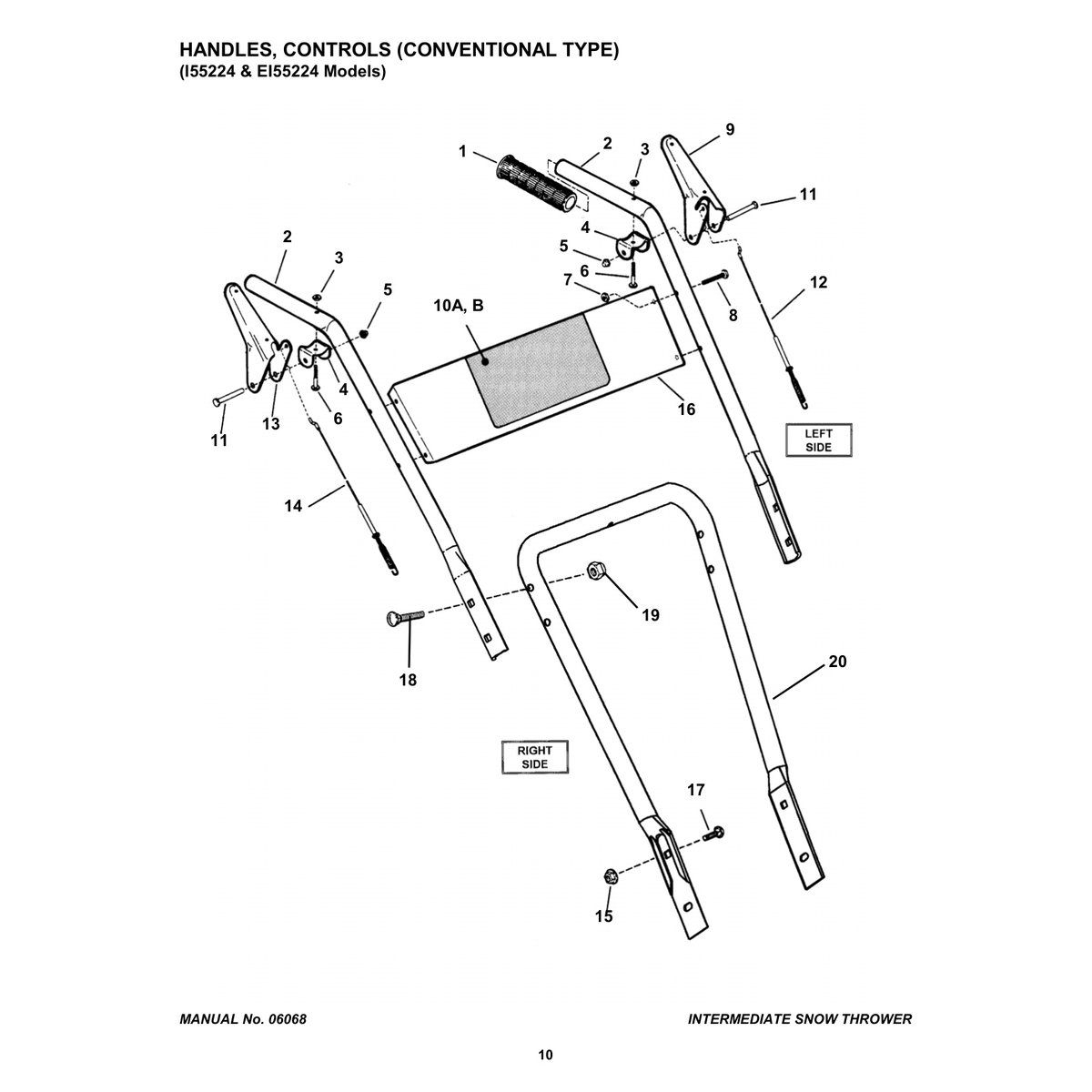Snapper I55224 Two-Stage Snow Thrower Parts Manual PDF - Image 3