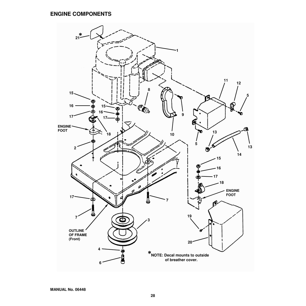 Snapper LT145H38GBV Lawn Tractor Parts Manual PDF Guide - Image 4