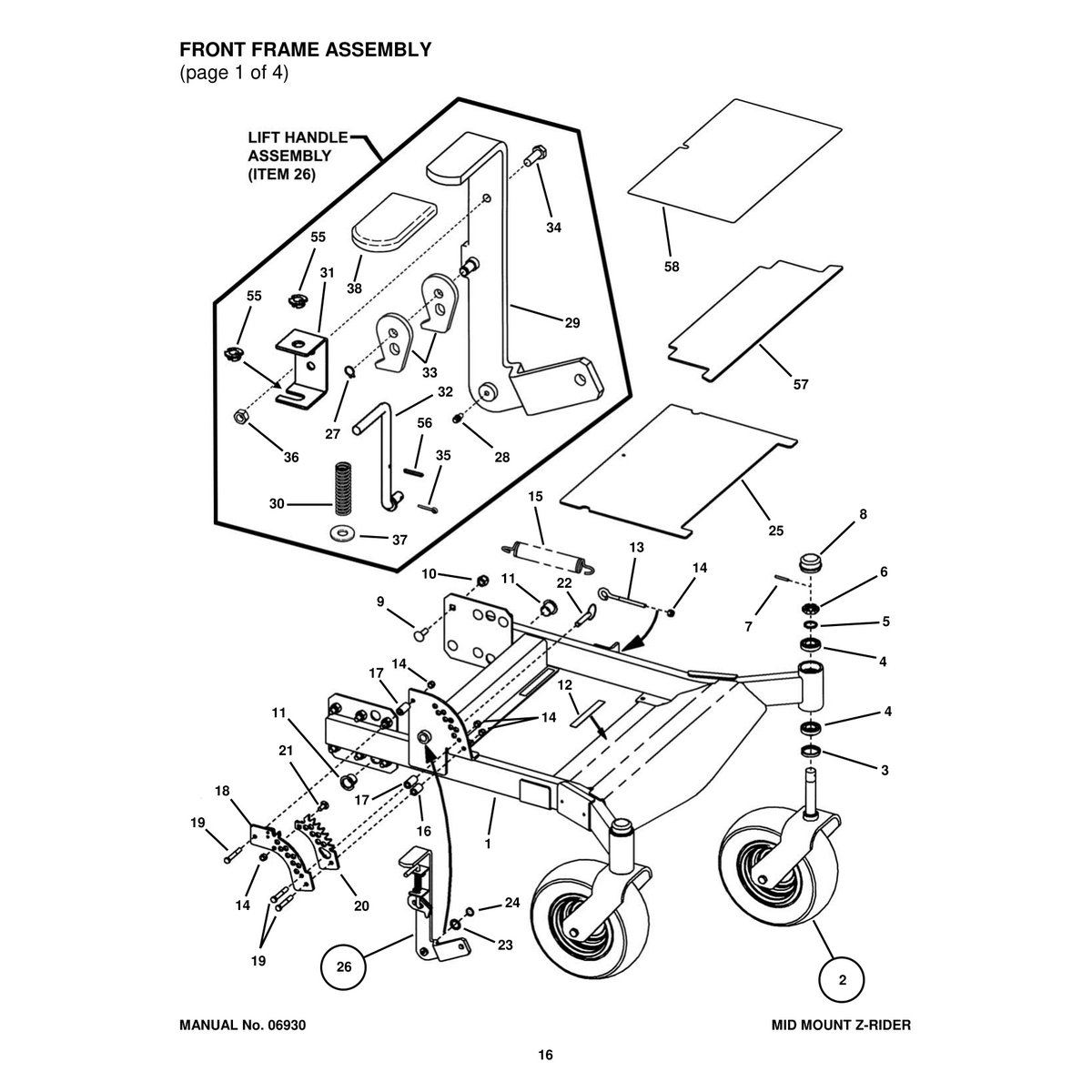 Snapper NZM21520KWV Zero Turn Mower Parts Manual PDF - Image 3